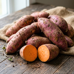 Live Sweet Potato Plant, Root Vegetable Plant for Planting, 4-7" Tall