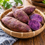 Okinawa Purple Potato Slips Live, Set of 10 Sweet Potato Plants for Home Garden