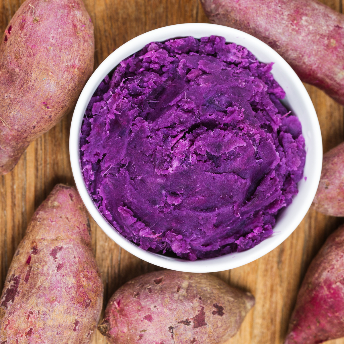 10 Purple Potato Plants for Garden Growing, Okinawa Purple Potato Plants for Backyard Vegetable Beds, Outdoor Planting Starts for Full Sun and Well-Drained Soil