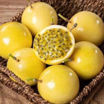Yellow Passion Fruit Plant Live, Tropical Fruit Vine for Planting, 5-10" Tall, Sweet Edible Fruits