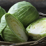 Pack 2 Cabbage Plants Live, Vegetable Plant Outdoor Garden, 3 to 5 Inch Tall, Ready to Grow