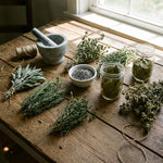 5 Herb Plants Live Assortment 4-7 Inches Tall, Fresh Culinary Herbs for Garden, Patio Pots and Indoor Use, Rosemary, Basil, Mint, Lemon Balm or Other Assorted Herbs