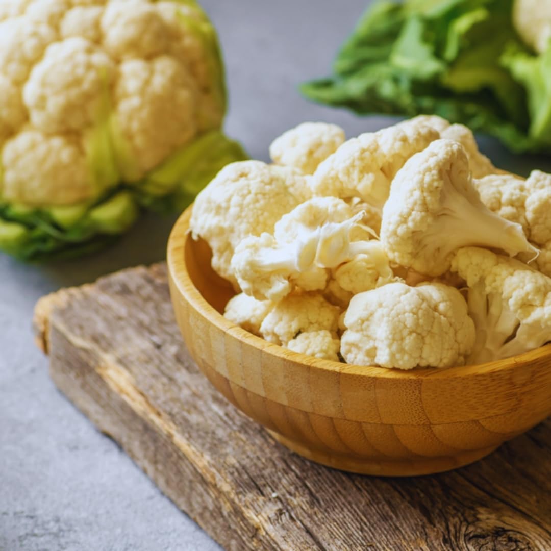 Cauliflower Plant Live, Live Cauliflower Plant Vegetable Plant Outdoor and Indoor Garden, 4 Inc Potted