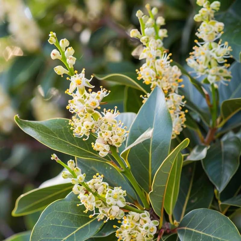 Laurus Nobilis Bay Leaf Tree Live Plant, 4-8 Inch Height, Sweet Bay Green Foliage for Outdoor Displays