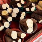 Set 10 Cassava Cuttings for Planting, 6 to 9 Inches Long, Cassava Plant Live Cuttings for Growing Outdoor Indoor