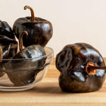 Pack 2 Cascabel Chillies Pepper Plants, Live Chocolate Cascabel Pepper Plants, 80 Days Old Plants in 4 in Pot