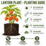 3 Red Abutilon Plants 2-5 Inches, Lantern Hanging Flower Vine, Indoor Outdoor Planting, Ready to Grow