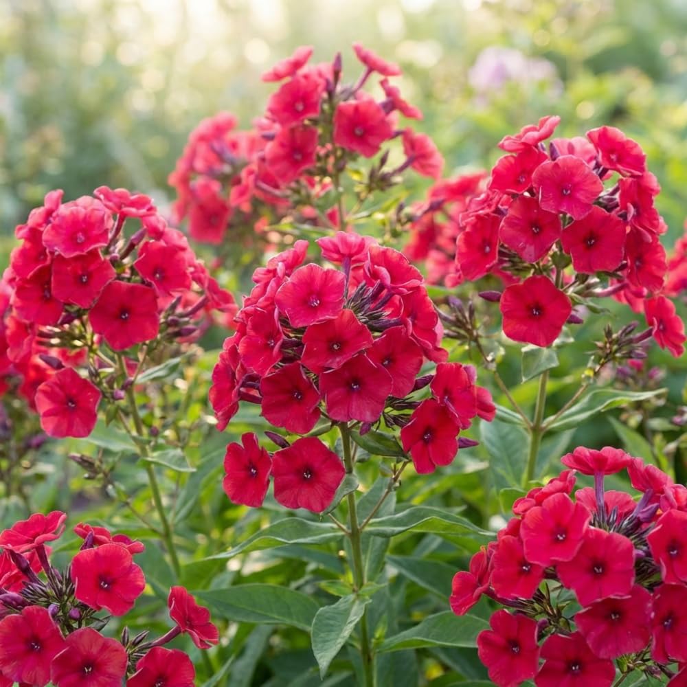Phlox Plant, Bold Pink Phlox Plant in Plug, 2-3 Inches Tall, Hardy Perennial Flower for Outdoor Garden