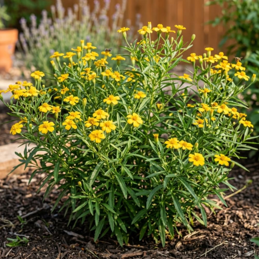 Set of 2 Texas Tarragon Live Plants, Tarragon Plant Live, 4-6 Inches Tall, Culinary Herb Plants for Outdoor Planting