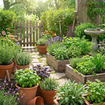 6 Herb Plants Live Starter Plugs, Basil, Rosemary, Oregano, Mint or Assorted Edible Herbs, Ready-to-Plant Garden Combo
