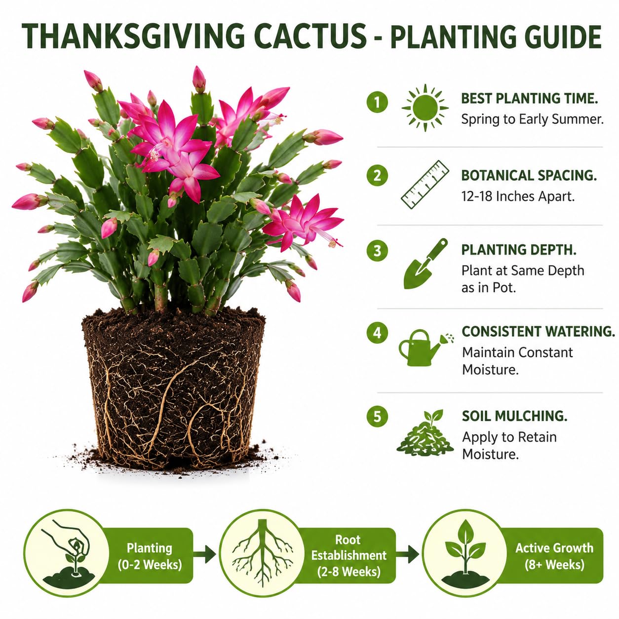 Yellow Peachy Christmas Cactus, True Thanksgiving Cactus Live Plant in 4'' Pot, Holiday Christmas Cactus for Planting