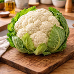 Live Cauliflower Plants 4-6'' Tall in 4'' Pot, Live Vegetable Plants, Outdoor Garden Growing, 2 Plants per Pot