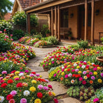 Mix Moss Rose Plants Live, 3 to 5 Inc Tall, Moss Rose Portulaca Plants, Ground Cover Plant Garden