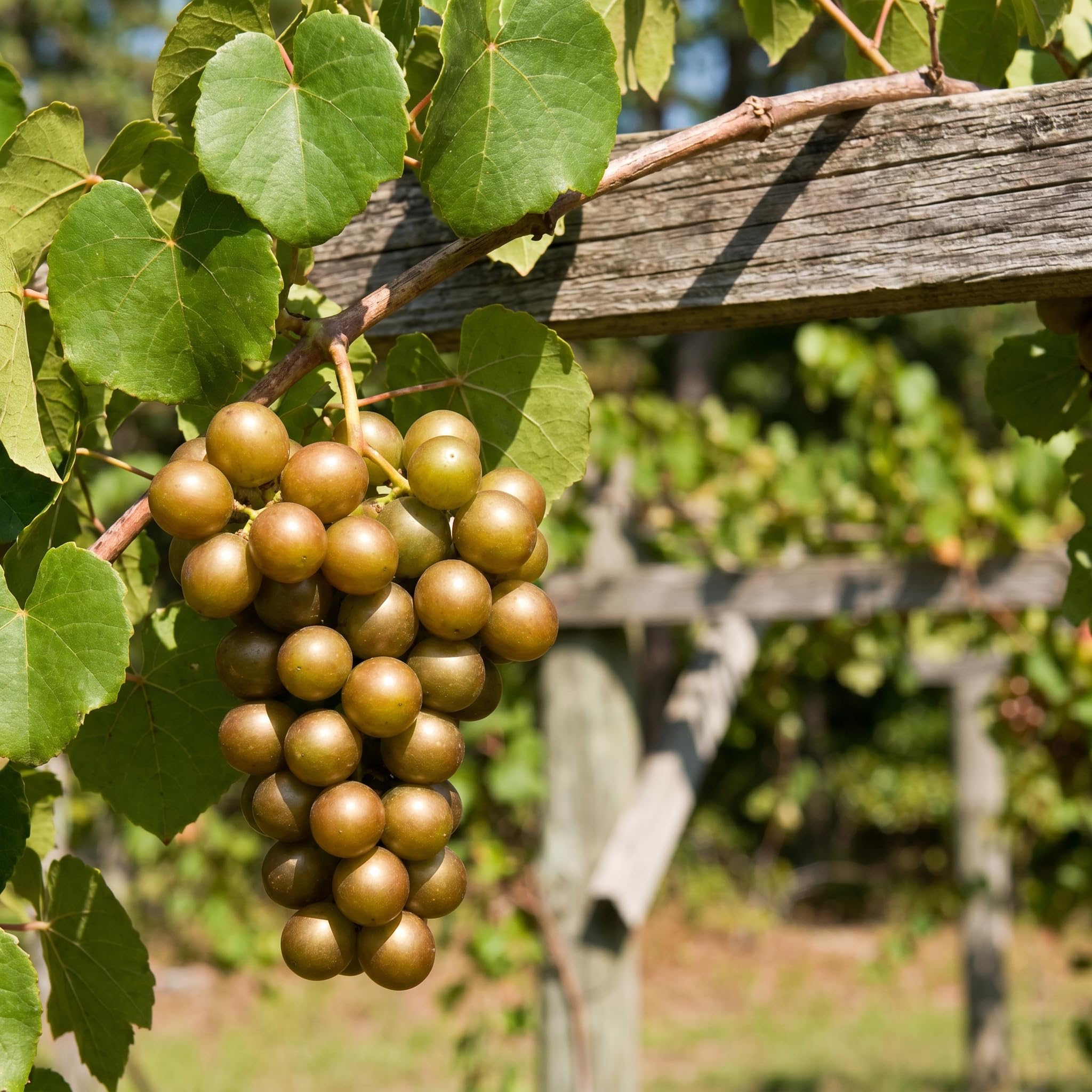 Grape Plant Live 4-7 Inches Tall, Fruit Vine Starter Plant for Garden, Patio Container, Backyard Trellis, Outdoor Growing (Bronze Grape)